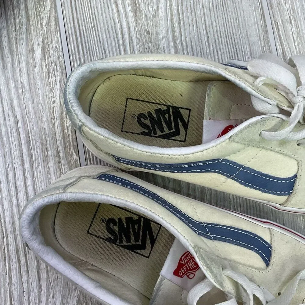 Vans Men's 7 Women's 8.5 Tan Suede Canvas Classic Low Top Sk8 Shoes